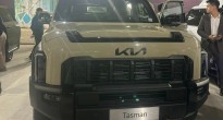 Bán tải Kia Tasman xuất hiện tại sự kiện của THACO Auto, ngày ra mắt Việt Nam không còn xa?